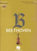 CLASSICAL PLAY ALONG 20 - BEETHOVEN: Two Romances, Op.40 in G and Op.50 in F + CD / housle