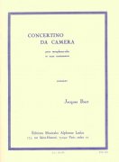 CONCERTINO DA CAMERA by Jacques Ibert for Alto Sax & Piano / altový saxofon + klavír