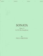 SONATA, Op.19 by Paul Creston for Alto Sax & Piano / altový saxofon + klavír