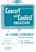 CONCERT & CONTEST COLLECTIONS for Tenor Sax - CD s klavírním doprovodem