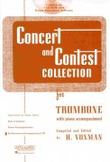 CONCERT & CONTEST COLLECTIONS for Trombone  - CD s klavírním doprovodem