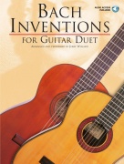 Bach Inventions for Guitar Duet - kytara + tabulatura