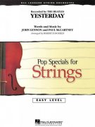 Yesterday - Pop Specials For Strings (easy level) / partitura + party