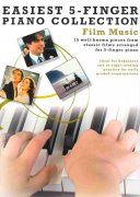 EASIEST 5-FINGER PIANO COLLECTION - FILM MUSIC / klavír