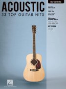 ACOUSTIC - 33 TOP GUITAR HITS - jednoduchá kytara + tabulatura