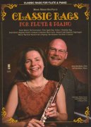 CLASSIC RAGS For Flute & Piano + CD /  příčná flétna